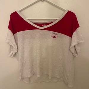 Red/White Hollister Top